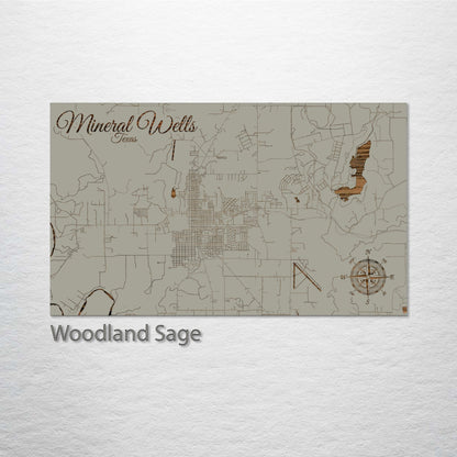 Mineral Wells, Texas Street Map