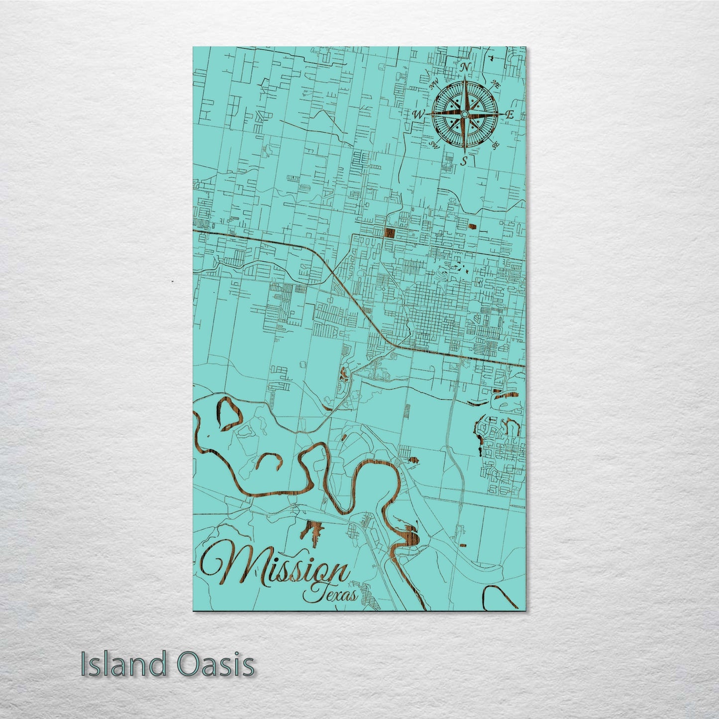 Mission, Texas Street Map