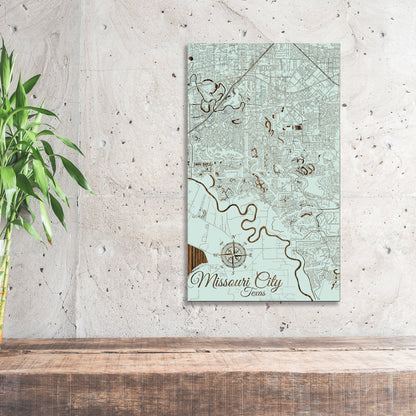 Missouri City, Texas Street Map