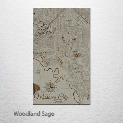 Missouri City, Texas Street Map