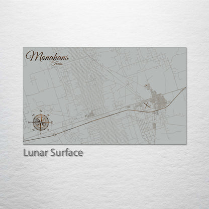 Monahans, Texas Street Map