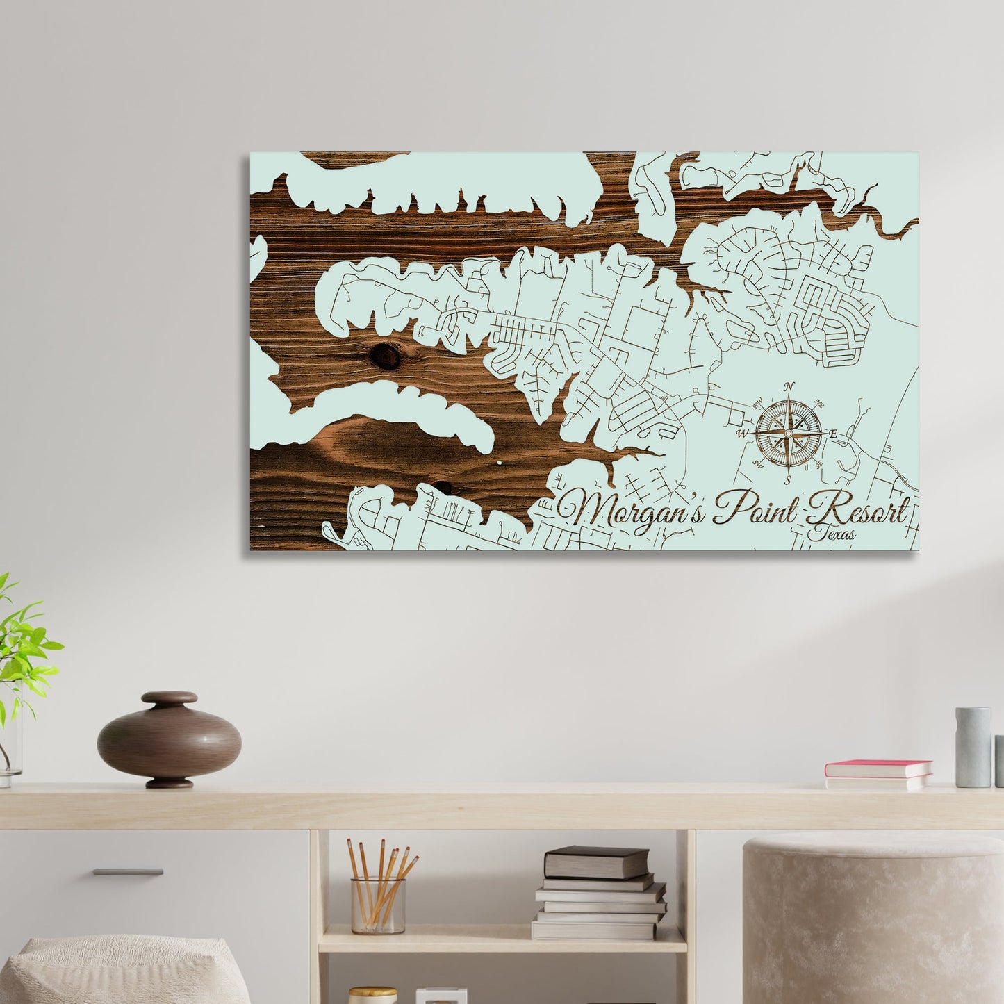 Morgan's Point Resort, Texas Street Map