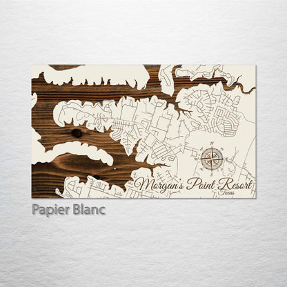 Morgan's Point Resort, Texas Street Map