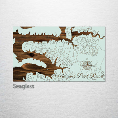 Morgan's Point Resort, Texas Street Map