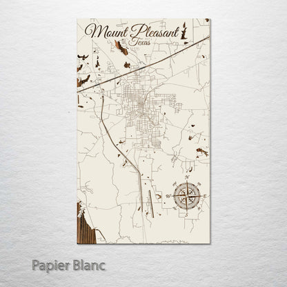 Mount Pleasant, Texas Street Map