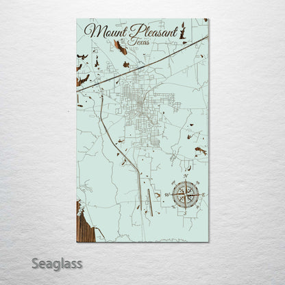 Mount Pleasant, Texas Street Map