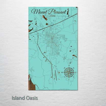 Mount Pleasant, Texas Street Map