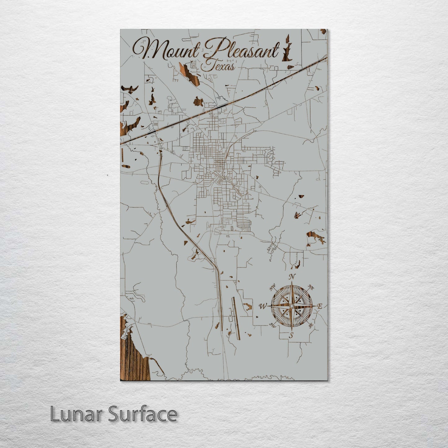 Mount Pleasant, Texas Street Map