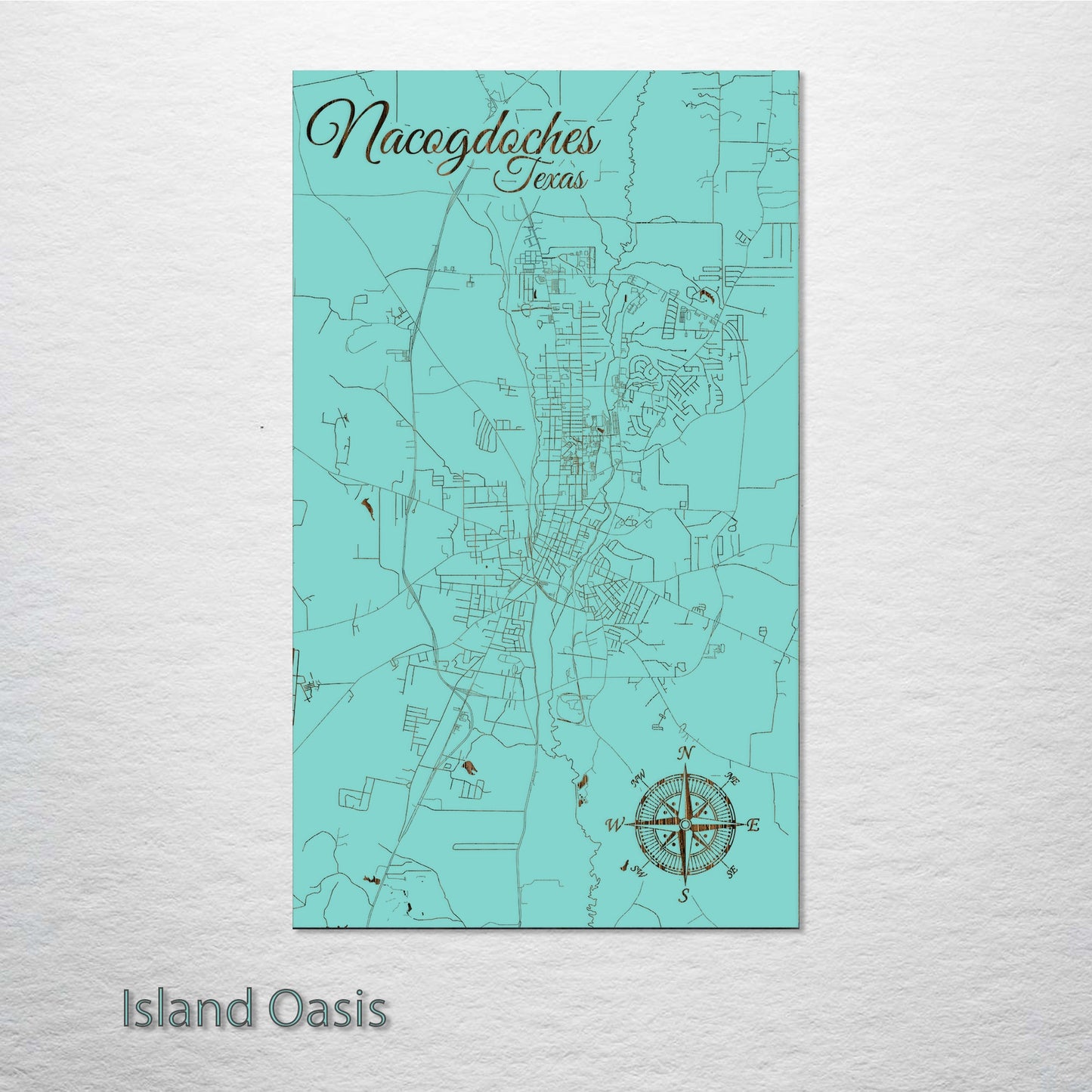 Nacogdoches, Texas Street Map