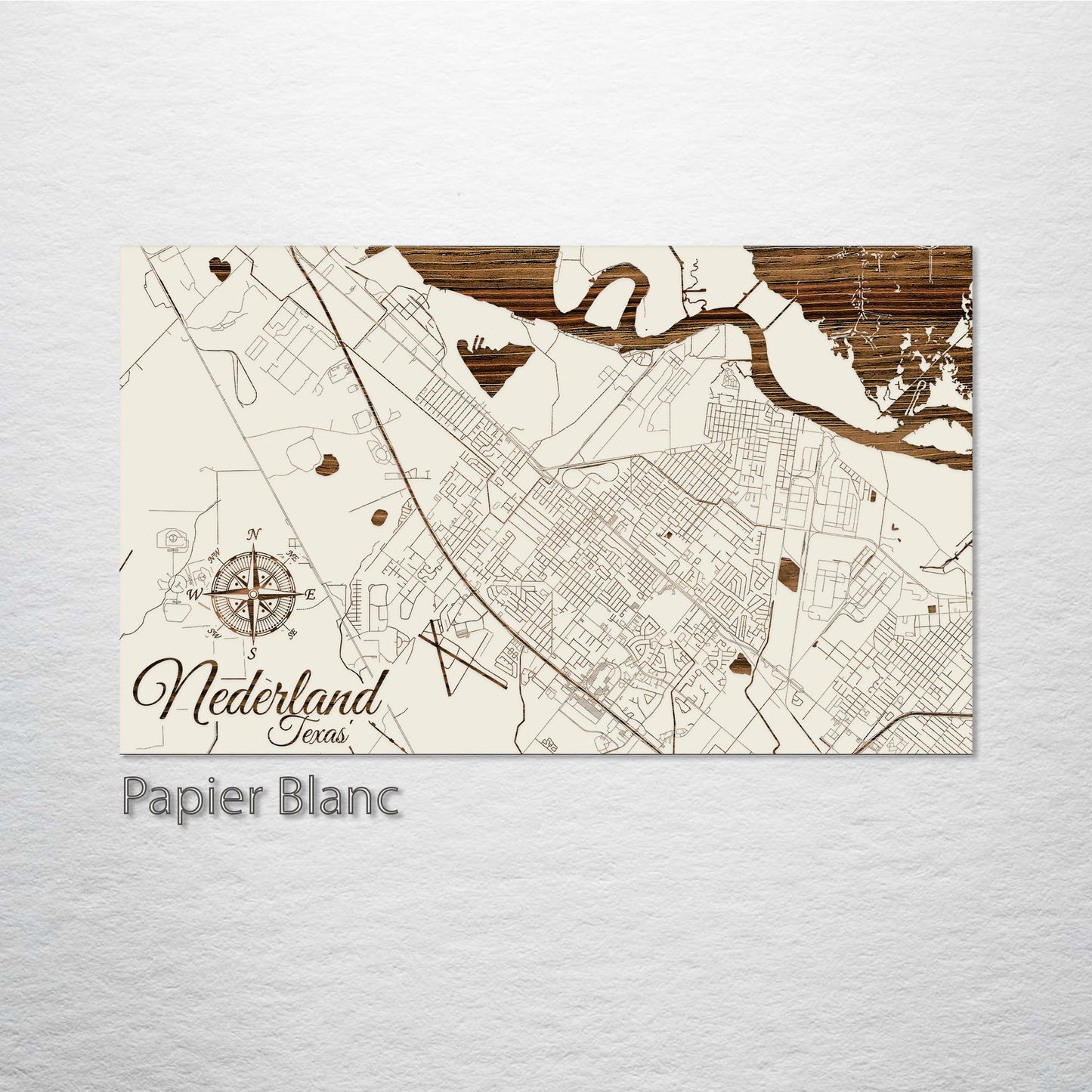 Nederland, Texas Street Map