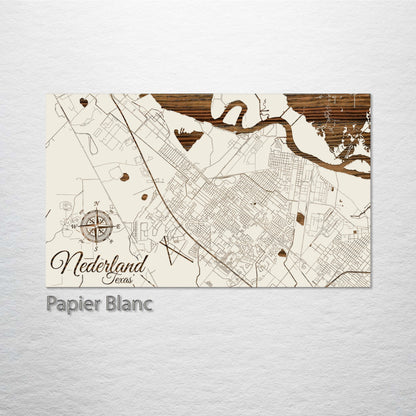 Nederland, Texas Street Map