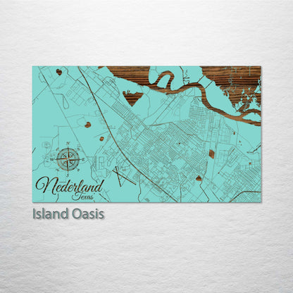 Nederland, Texas Street Map
