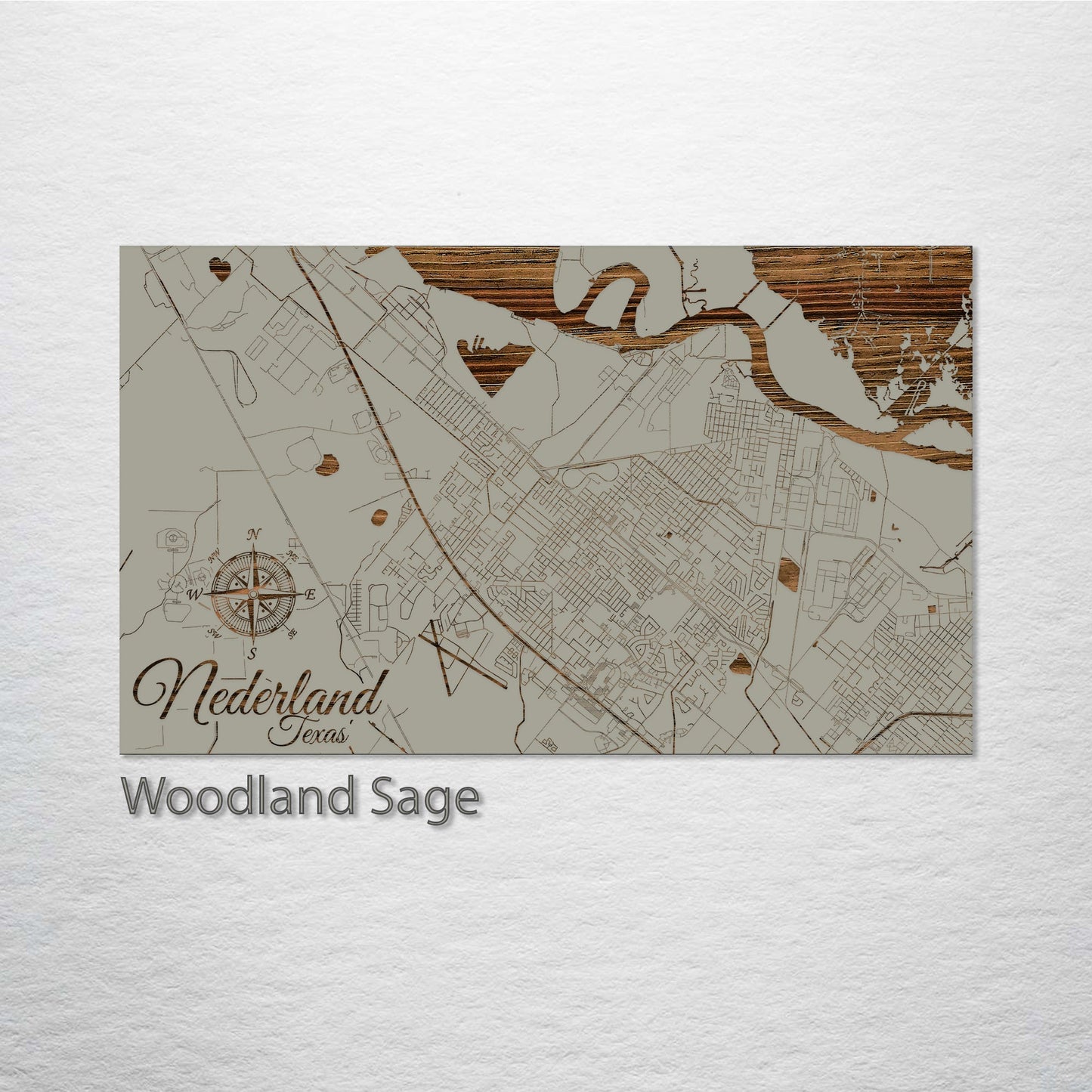 Nederland, Texas Street Map