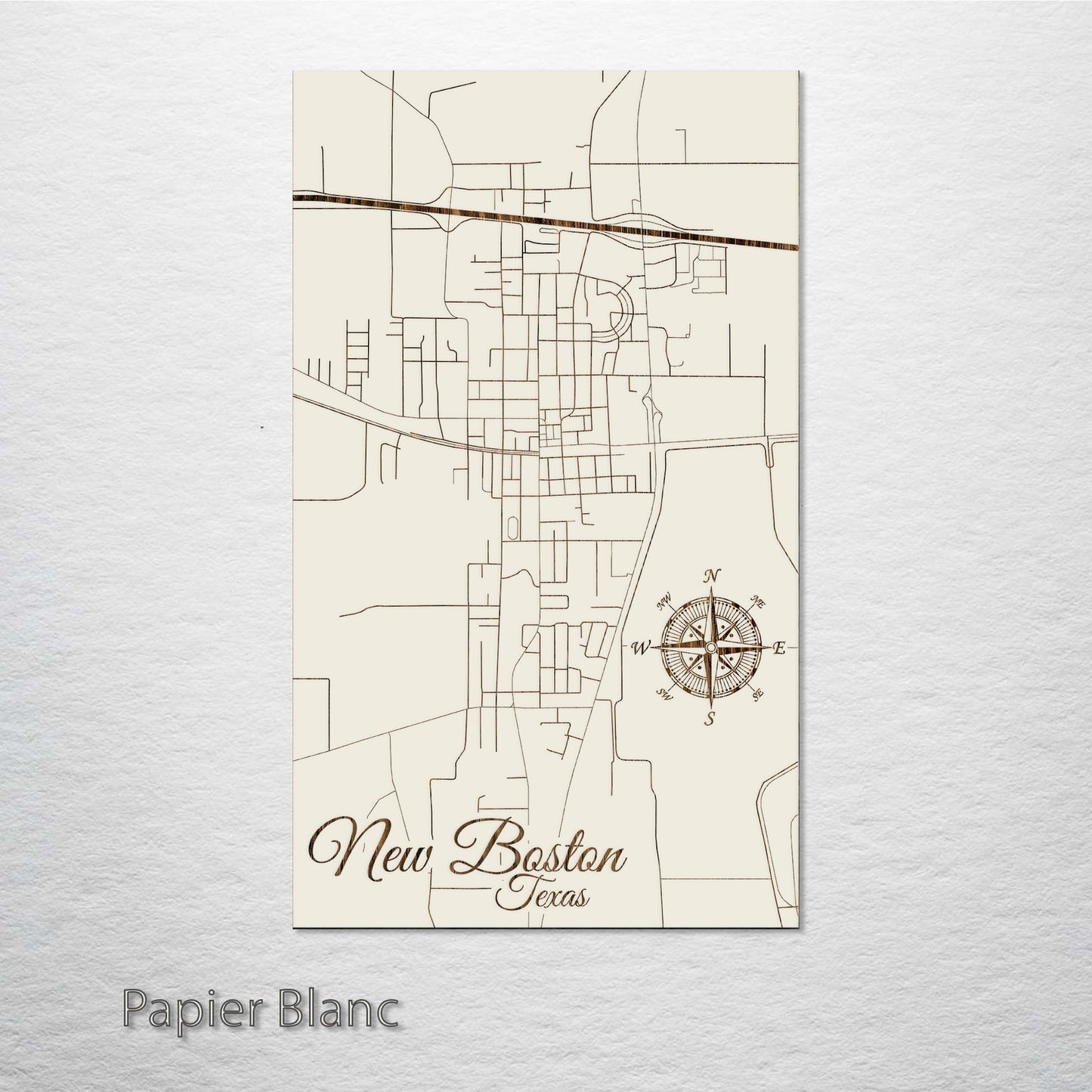 New Boston, Texas Street Map