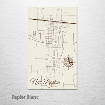 New Boston, Texas Street Map