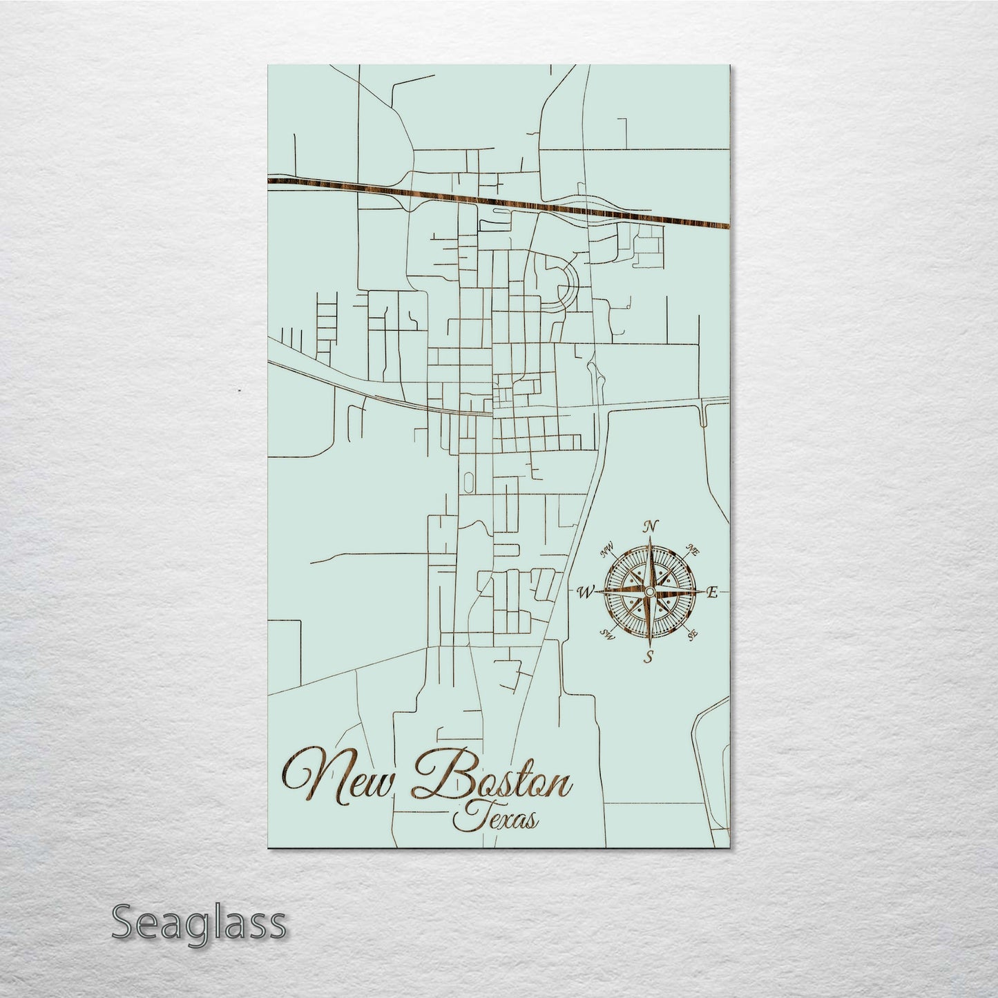 New Boston, Texas Street Map