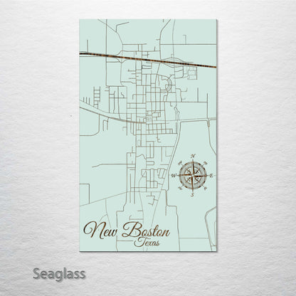 New Boston, Texas Street Map
