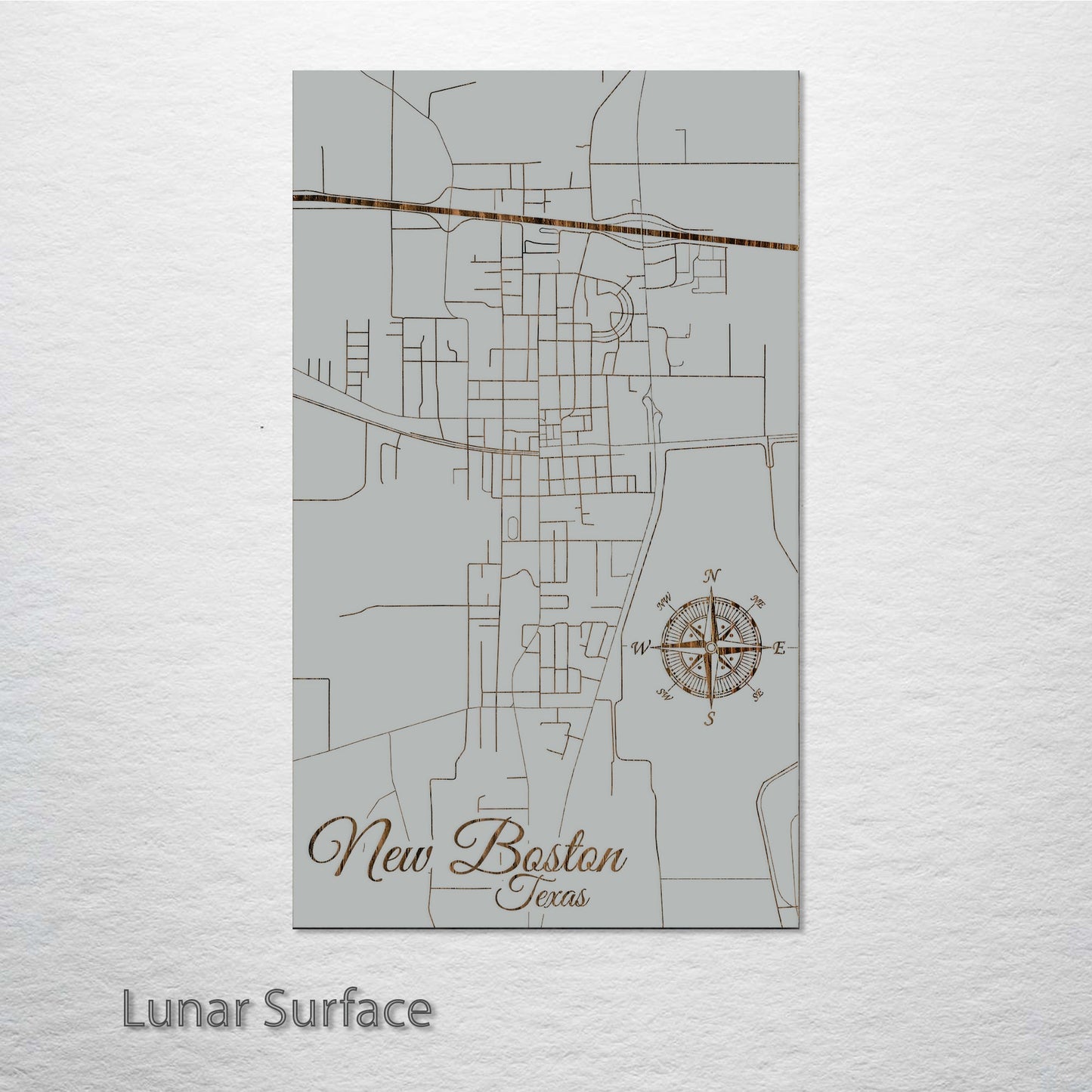 New Boston, Texas Street Map