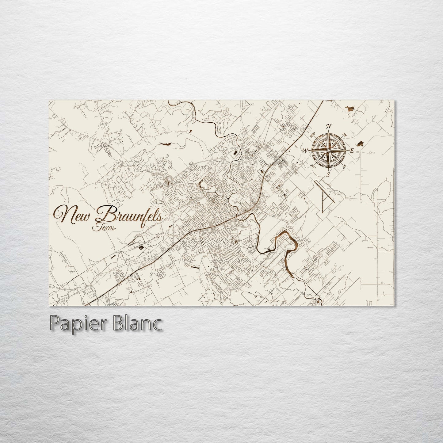 New Braunfels, Texas Street Map