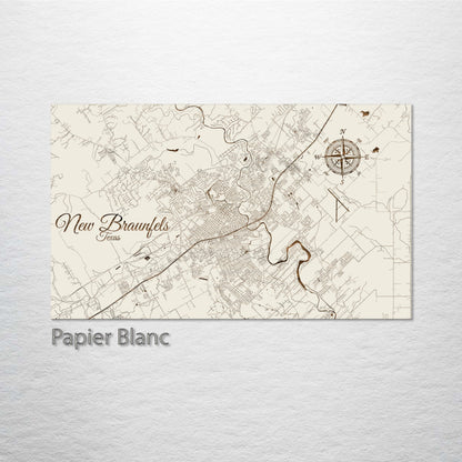 New Braunfels, Texas Street Map