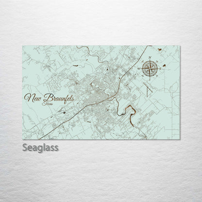 New Braunfels, Texas Street Map