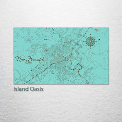 New Braunfels, Texas Street Map