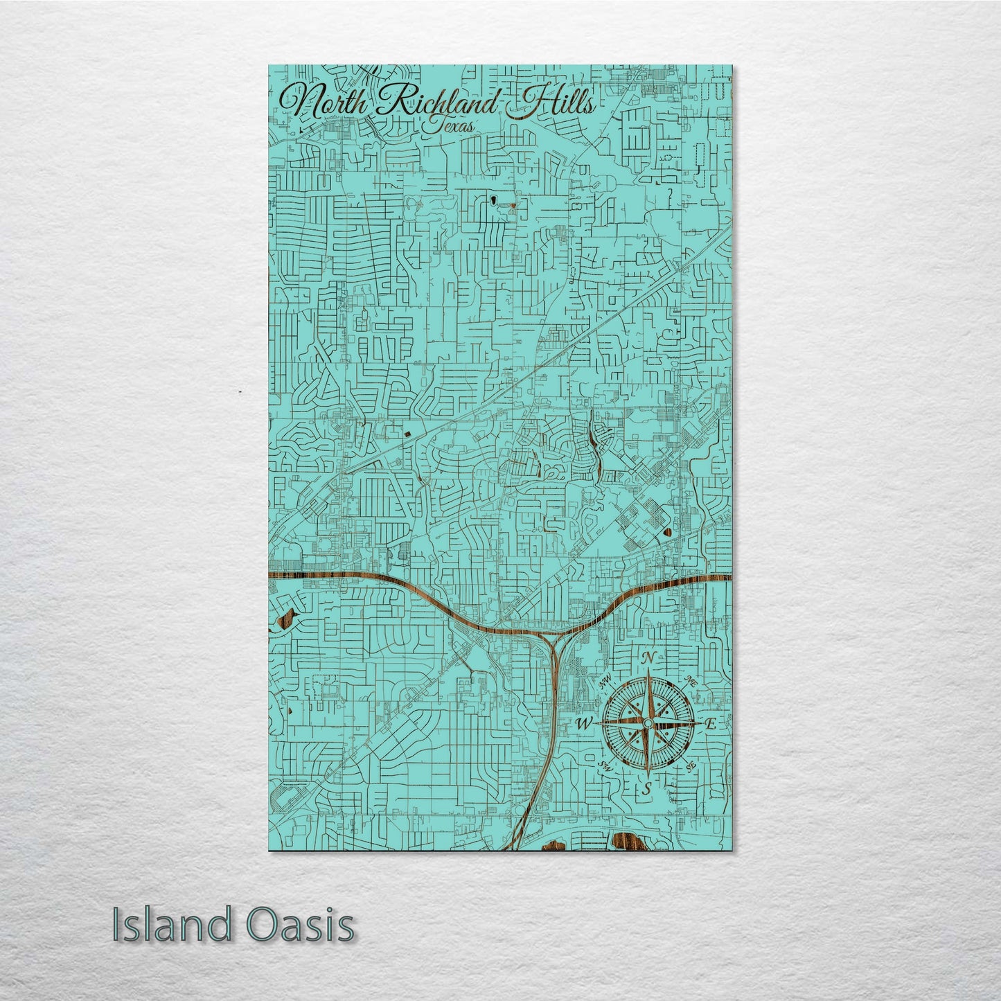 North Richland Hills, Texas Street Map