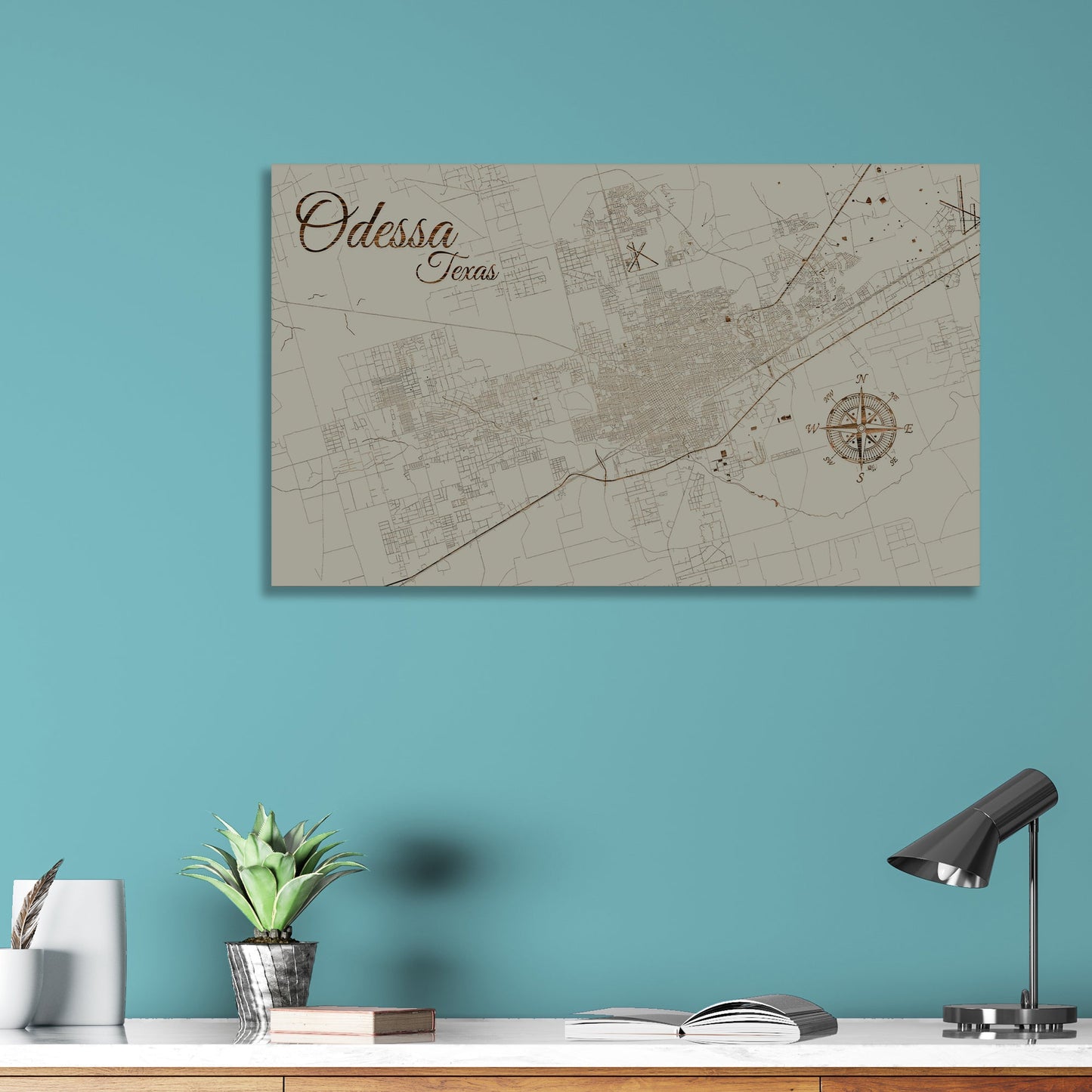 Odessa, Texas Street Map