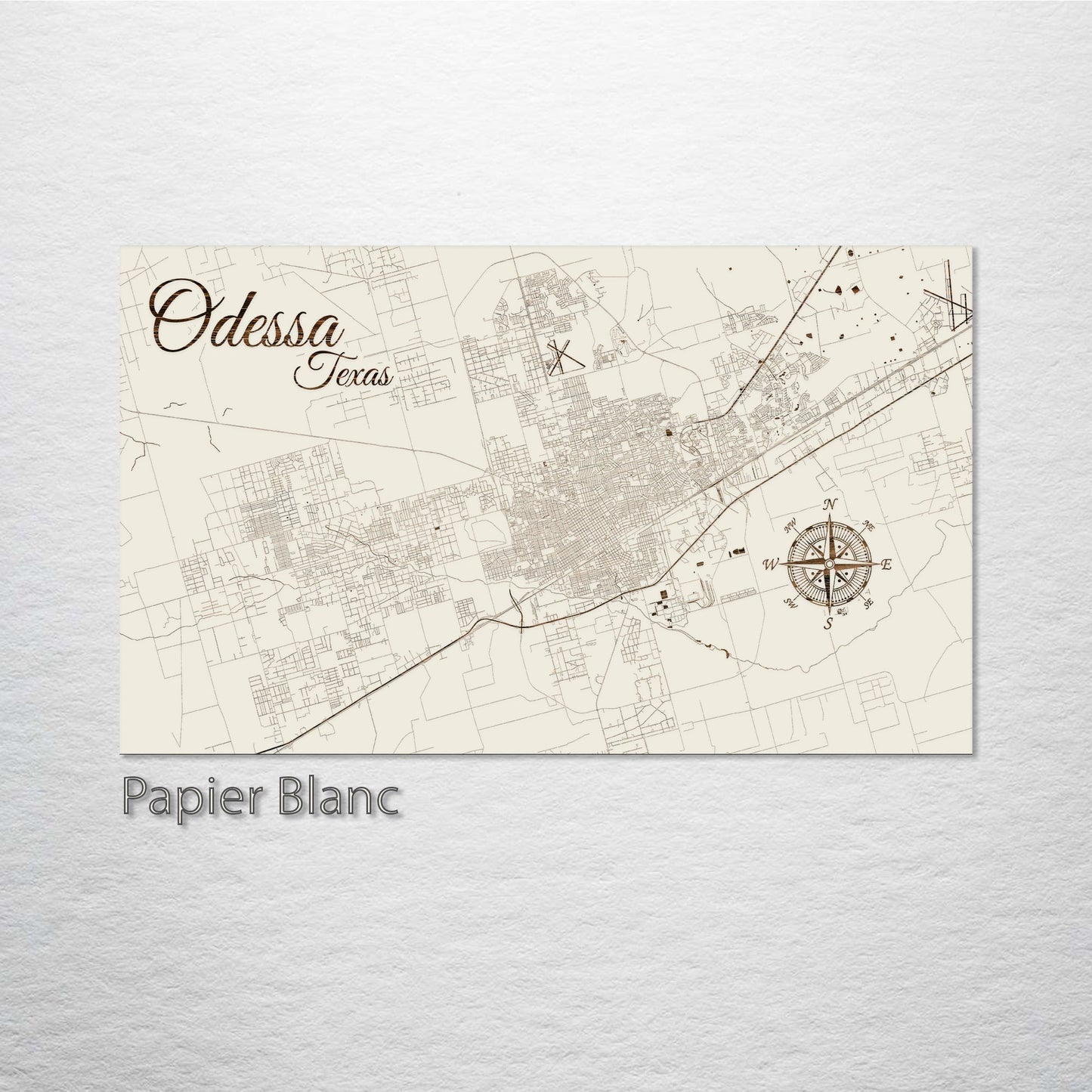 Odessa, Texas Street Map