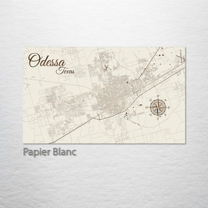 Odessa, Texas Street Map