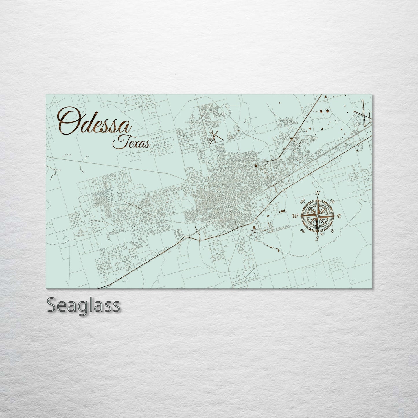 Odessa, Texas Street Map
