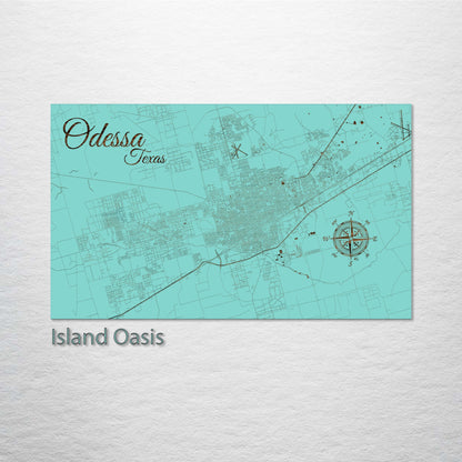 Odessa, Texas Street Map