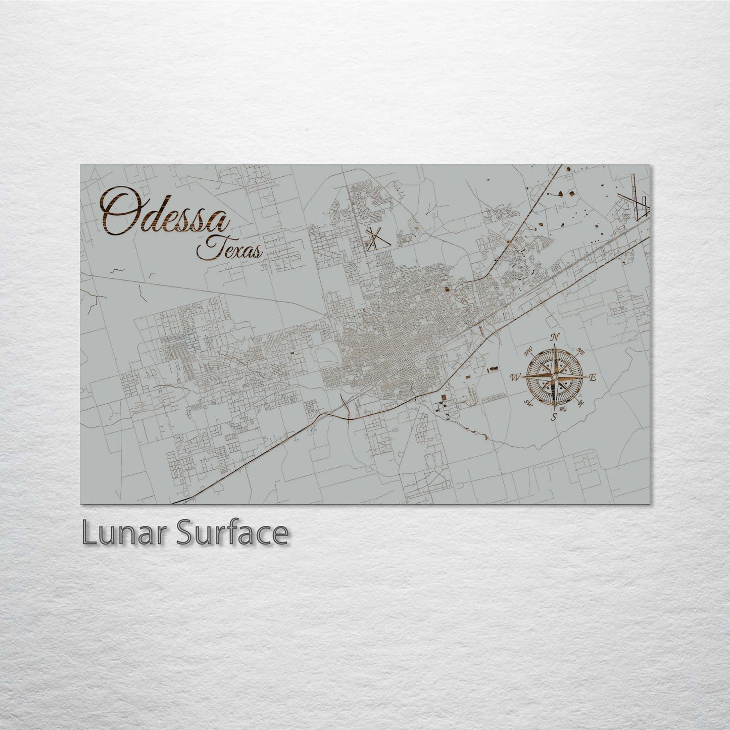 Odessa, Texas Street Map