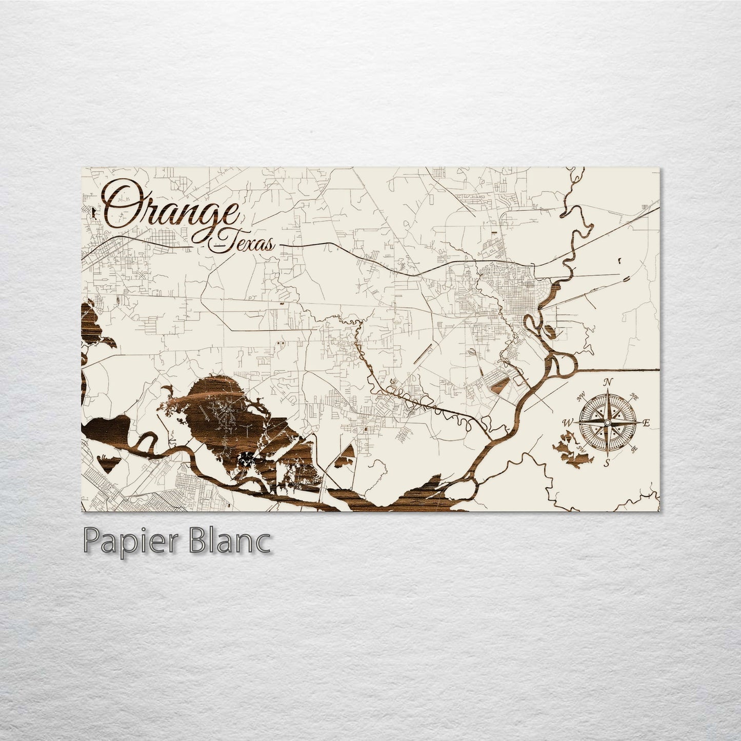 Orange, Texas Street Map