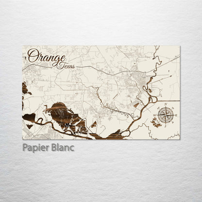 Orange, Texas Street Map