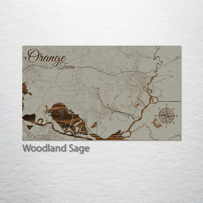 Orange, Texas Street Map