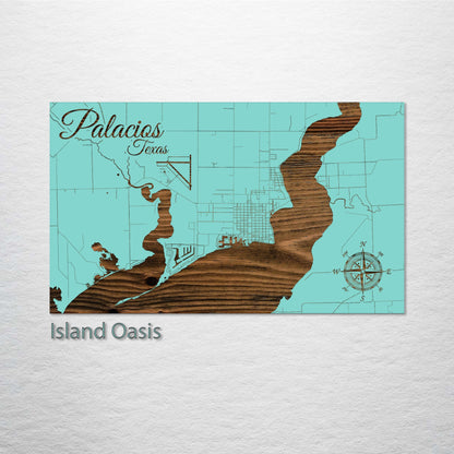 Palacios, Texas Street Map