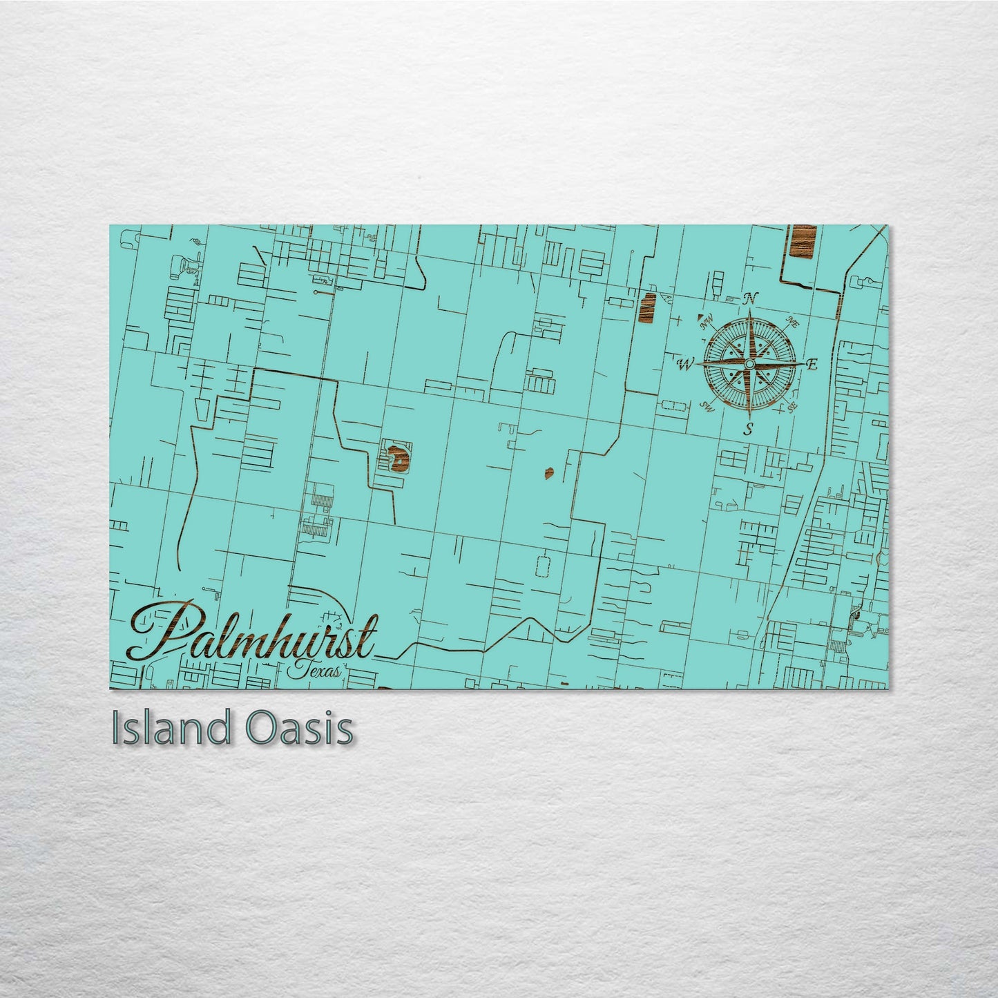 Palmhurst, Texas Street Map