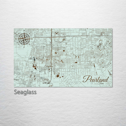 Pearland, Texas Street Map