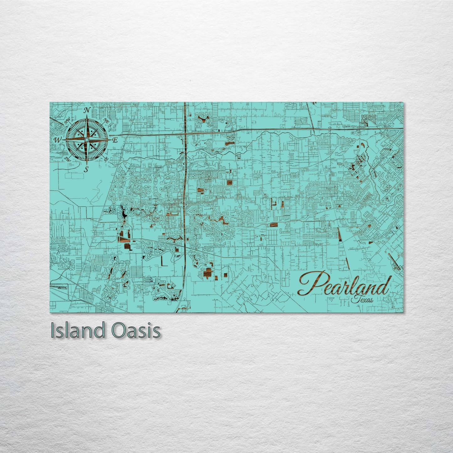 Pearland, Texas Street Map