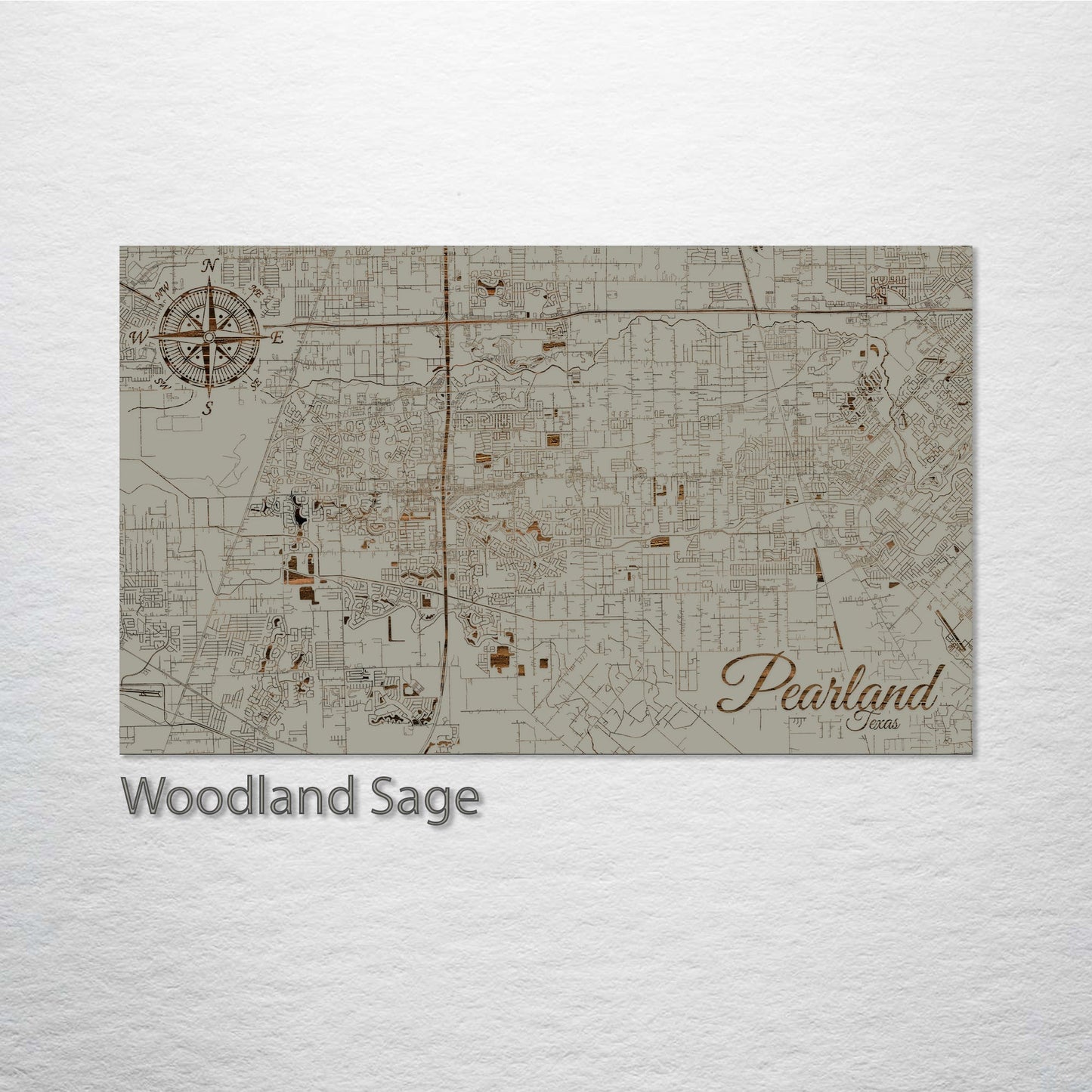 Pearland, Texas Street Map