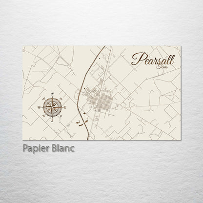Pearsall, Texas Street Map