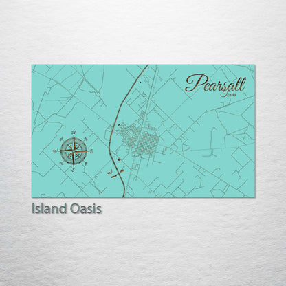 Pearsall, Texas Street Map