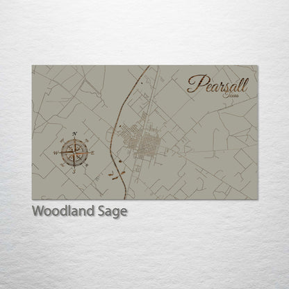 Pearsall, Texas Street Map