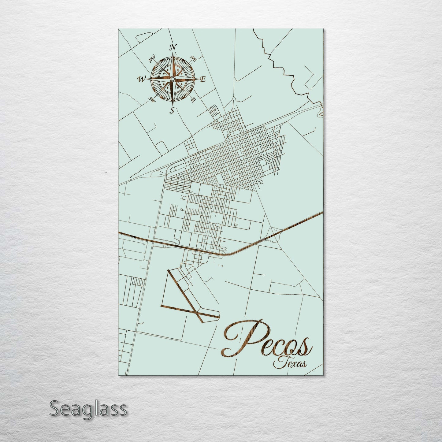 Pecos, Texas Street Map