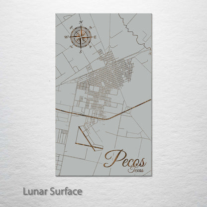 Pecos, Texas Street Map