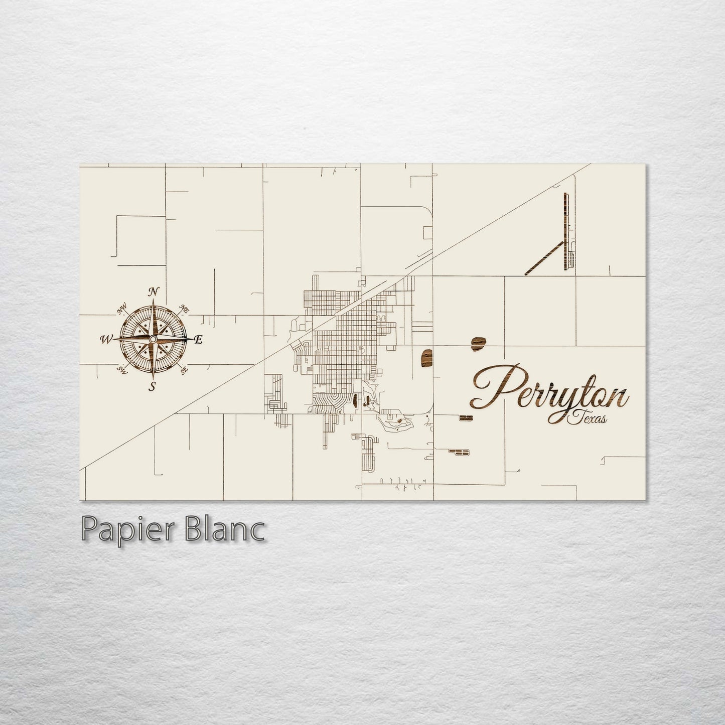 Perryton, Texas Street Map