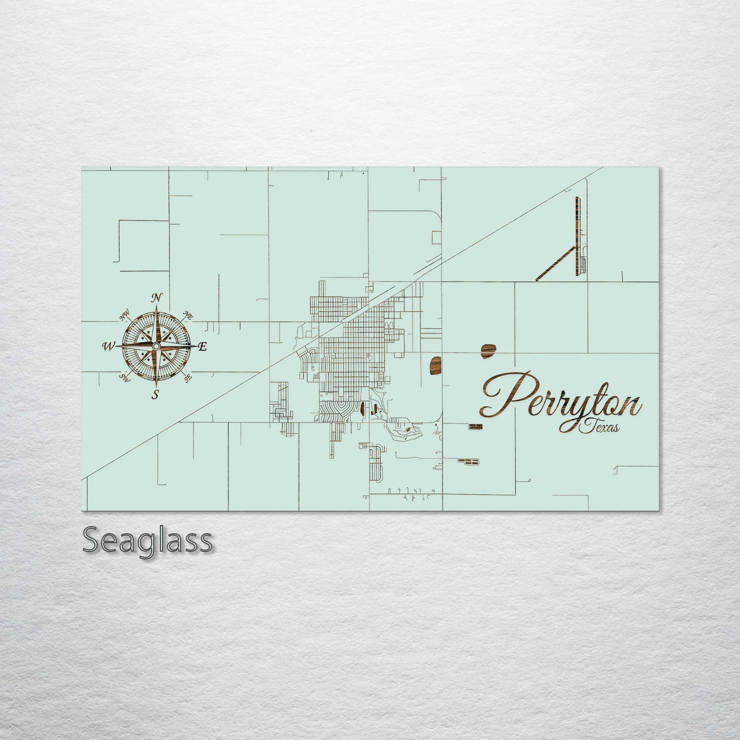 Perryton, Texas Street Map