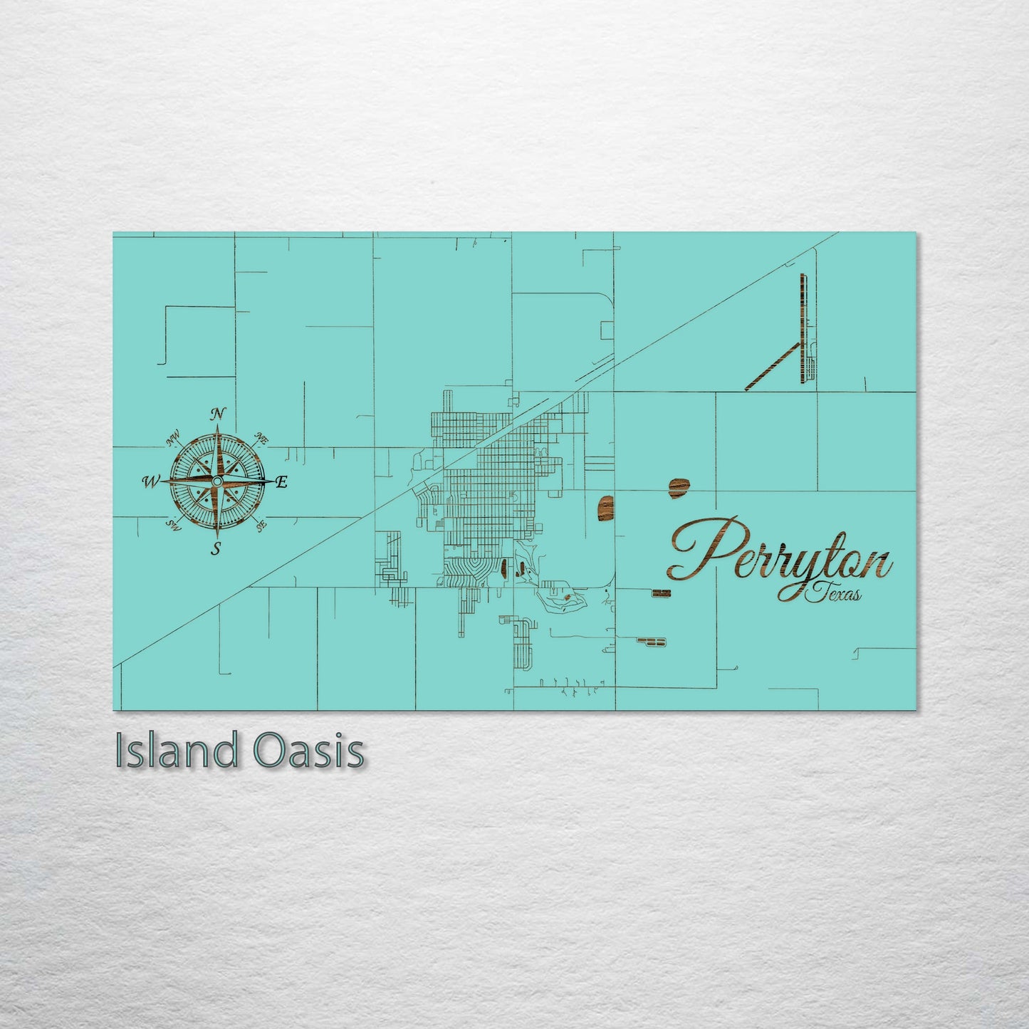 Perryton, Texas Street Map