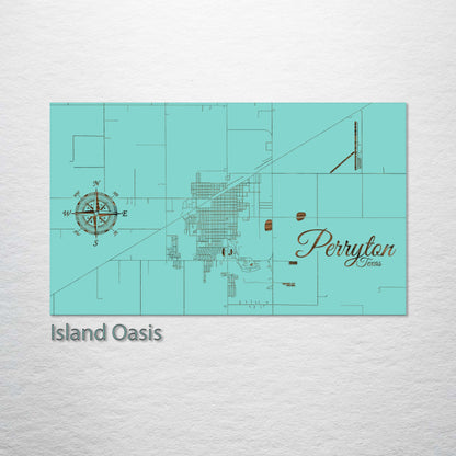 Perryton, Texas Street Map